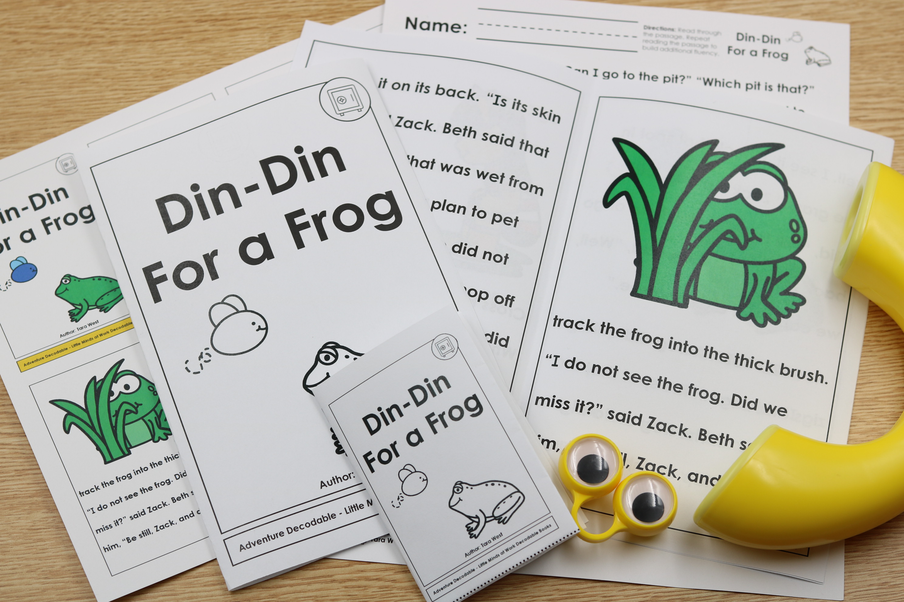 April frog decodable book freebie beyond the basics phonics spring
