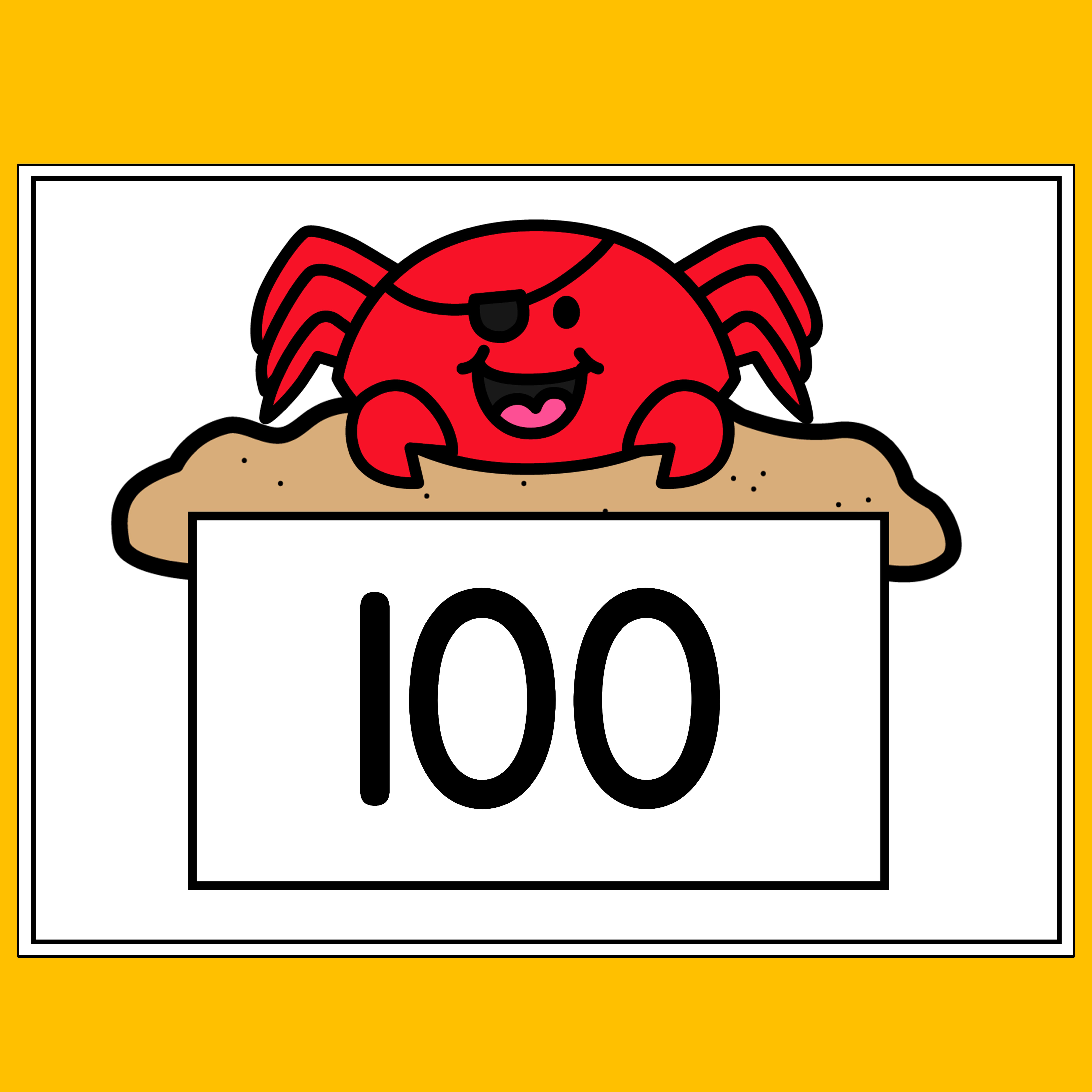 May crab number review digital slides freebie