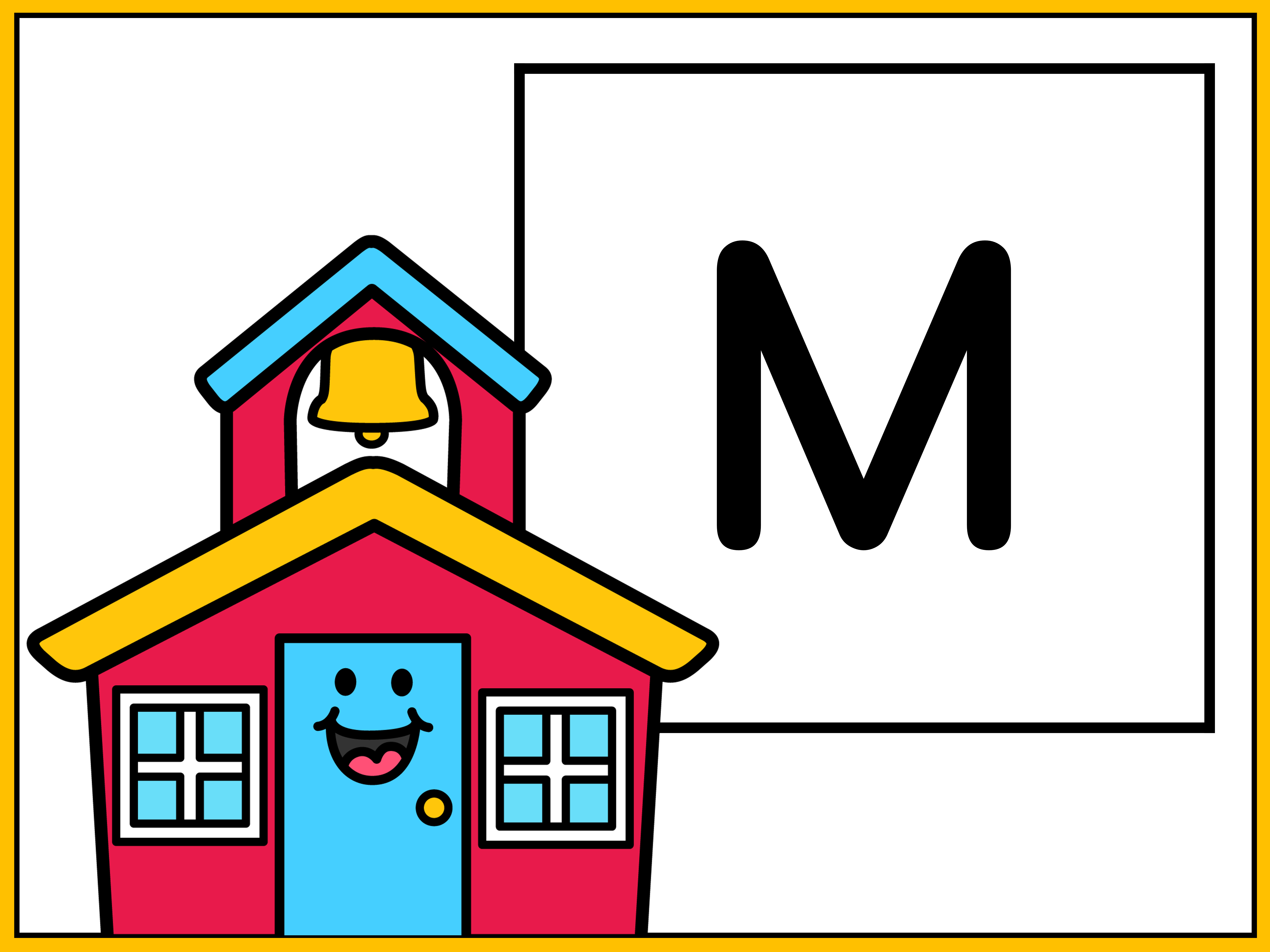 digital alphabet review slides