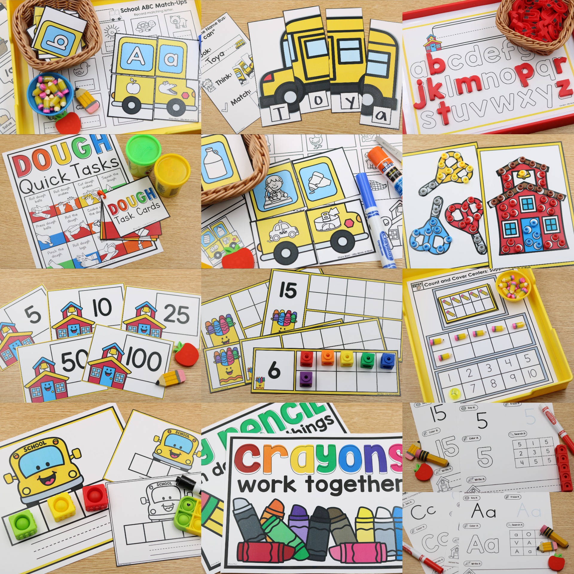 back to school free downloads for kindergarten