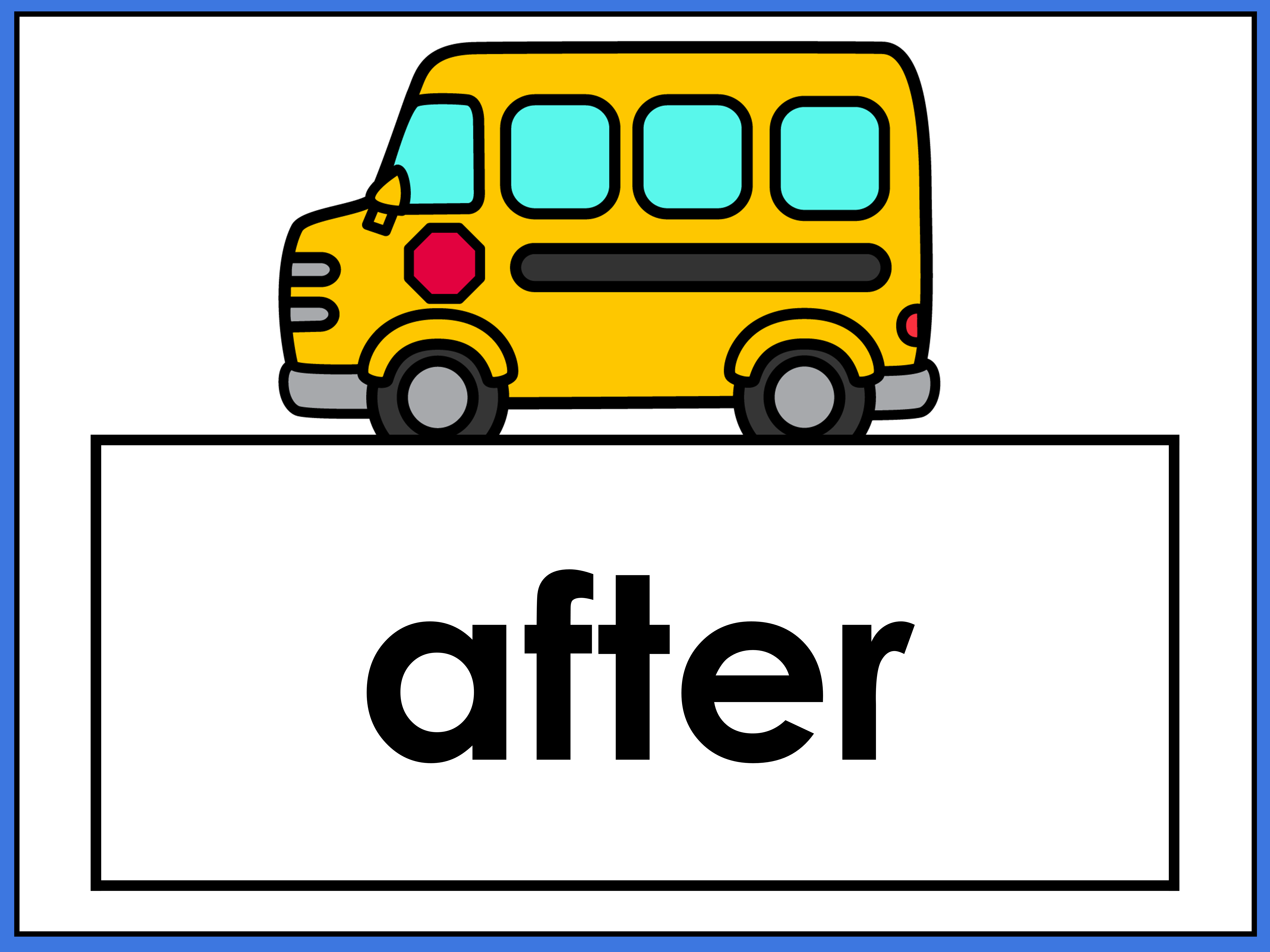 back to school high frequency words slides for reviewing