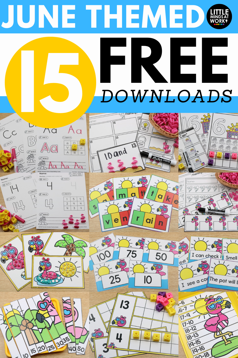 Summer free downloads kindergarten