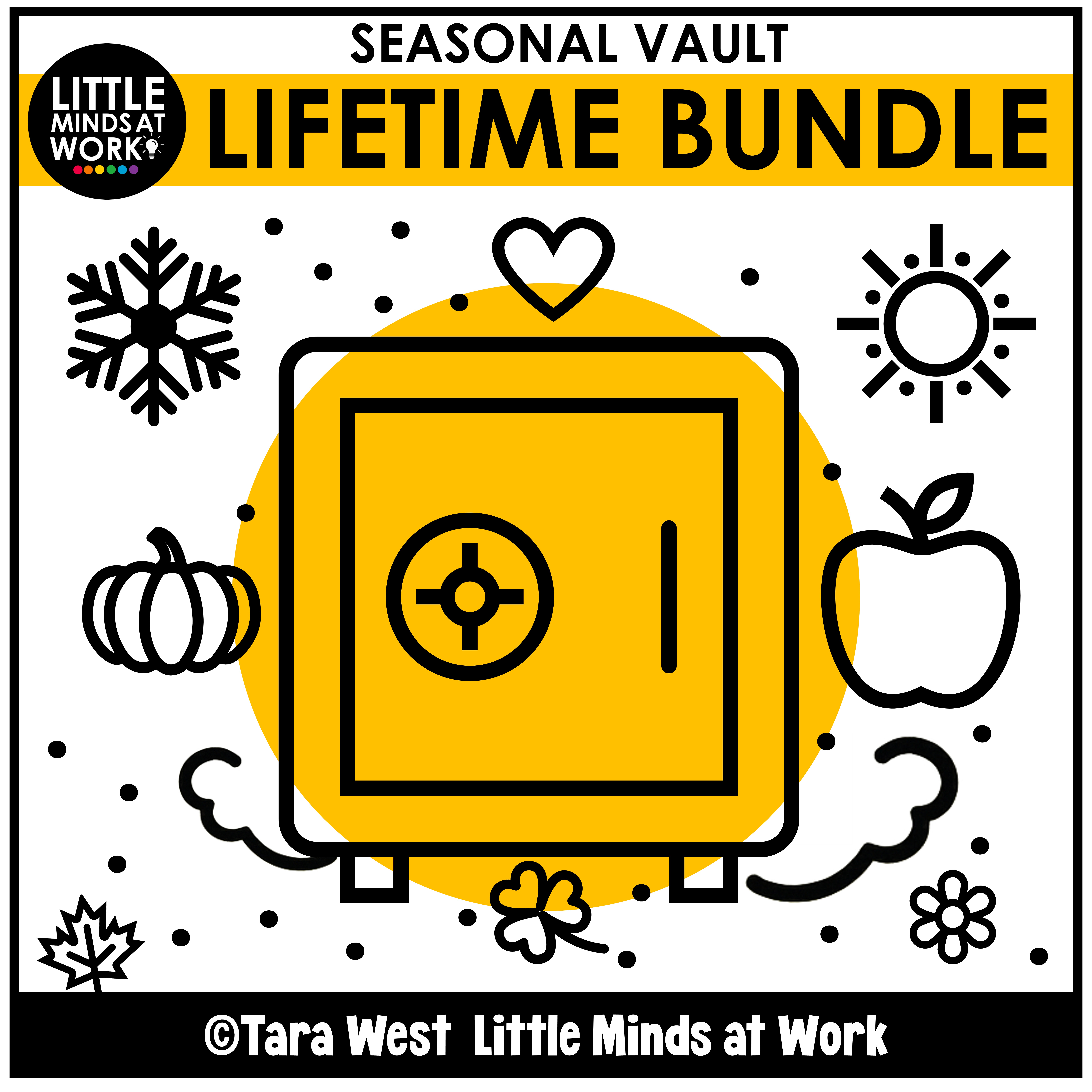 Lifetime Seasonal Vault by Tara West a collection of seasonal year-long resources