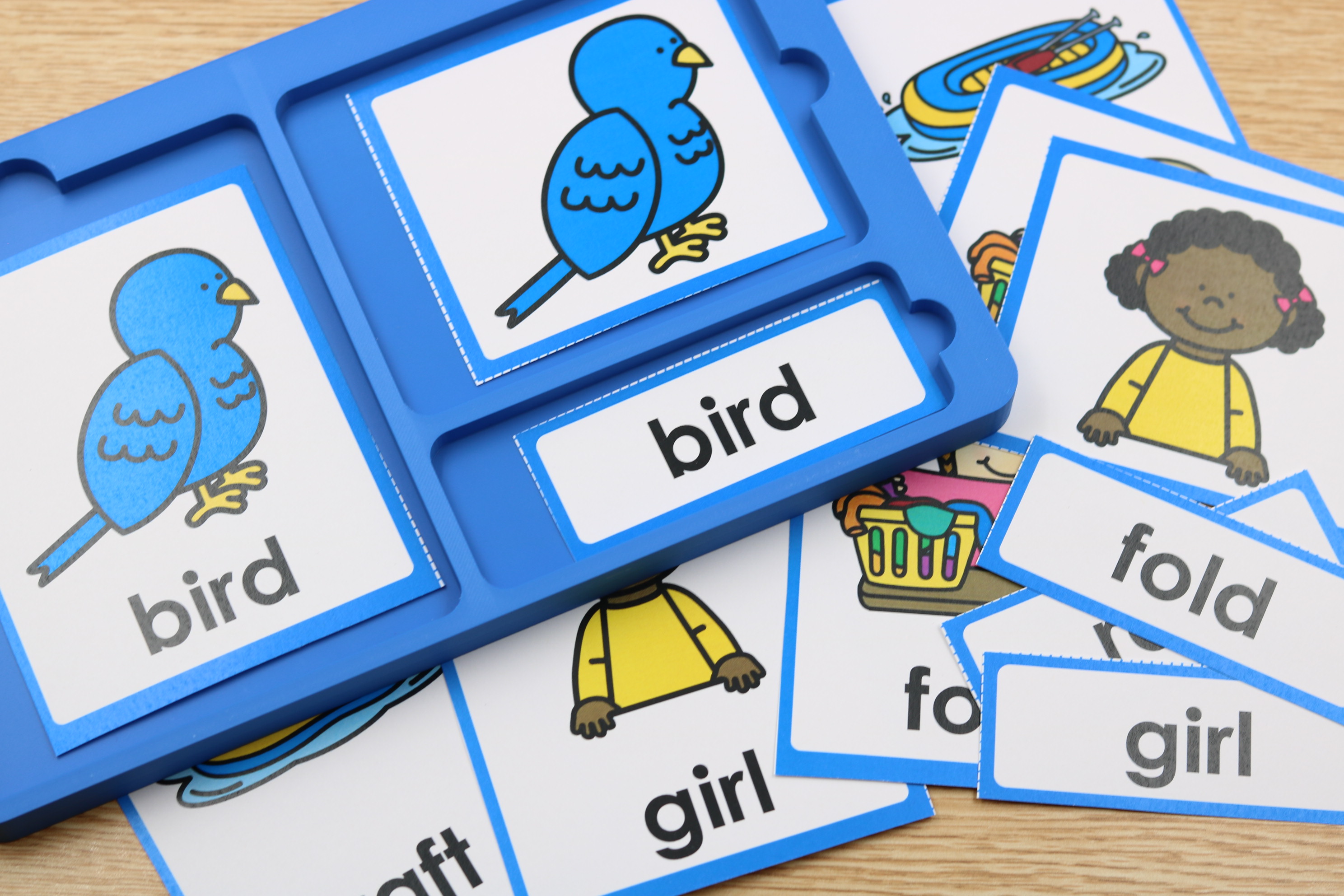 Science of Reading phonics center for hands-on decoding and word practice