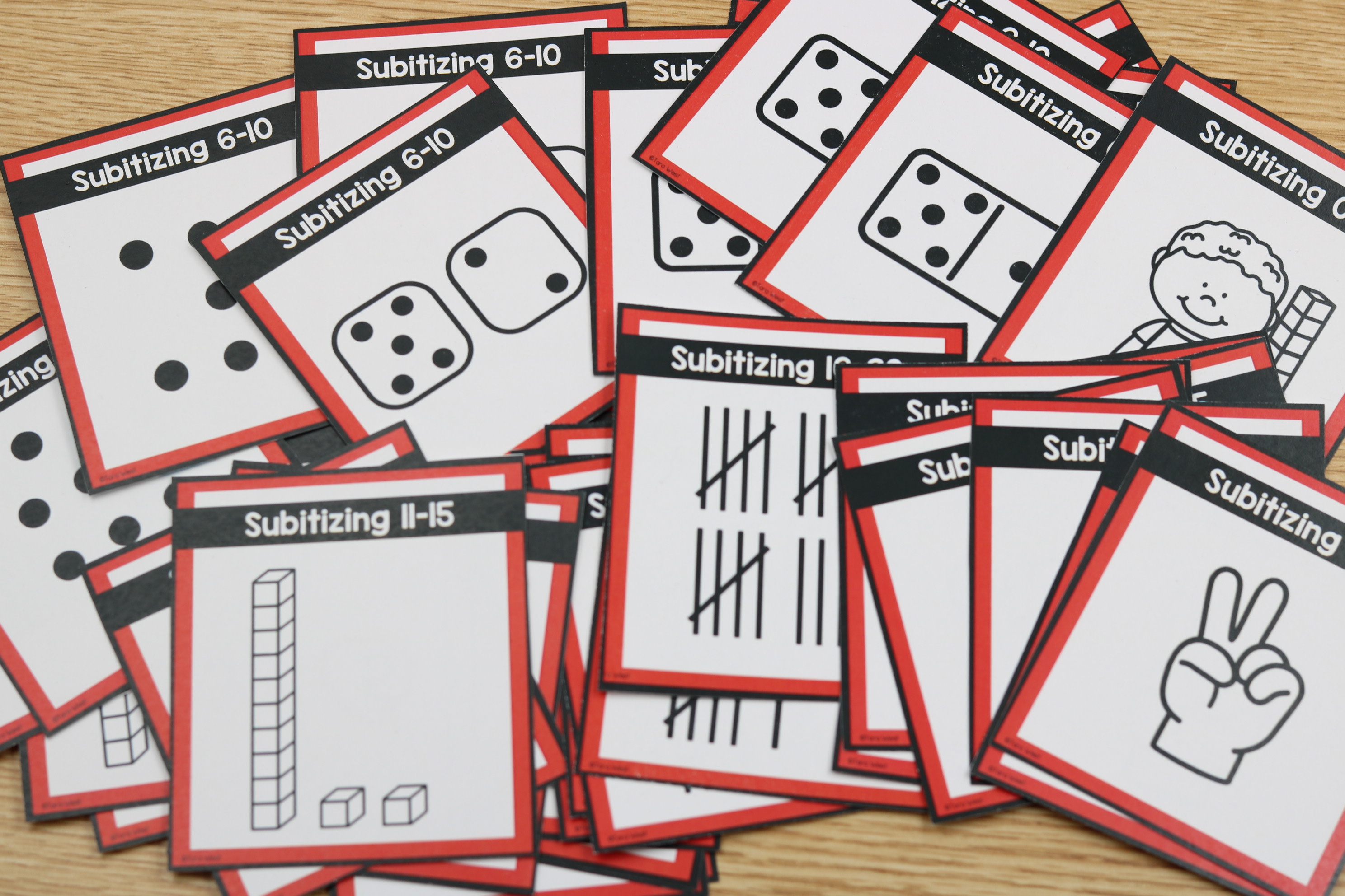 Subitizing cards designed to help students instantly recognize quantities, build number fluency, and strengthen mathematical reasoning.