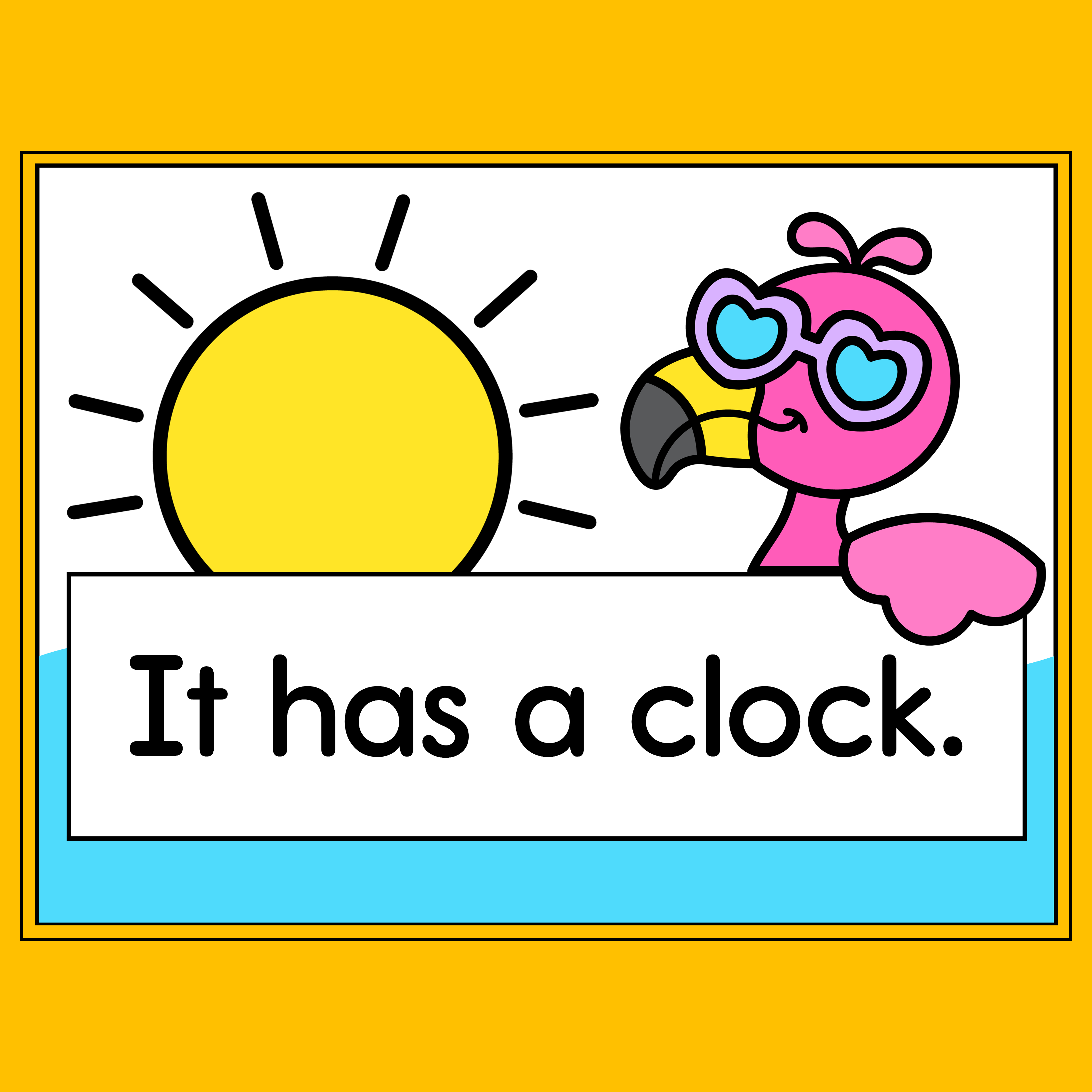 free kindergarten summer digital sentence slides