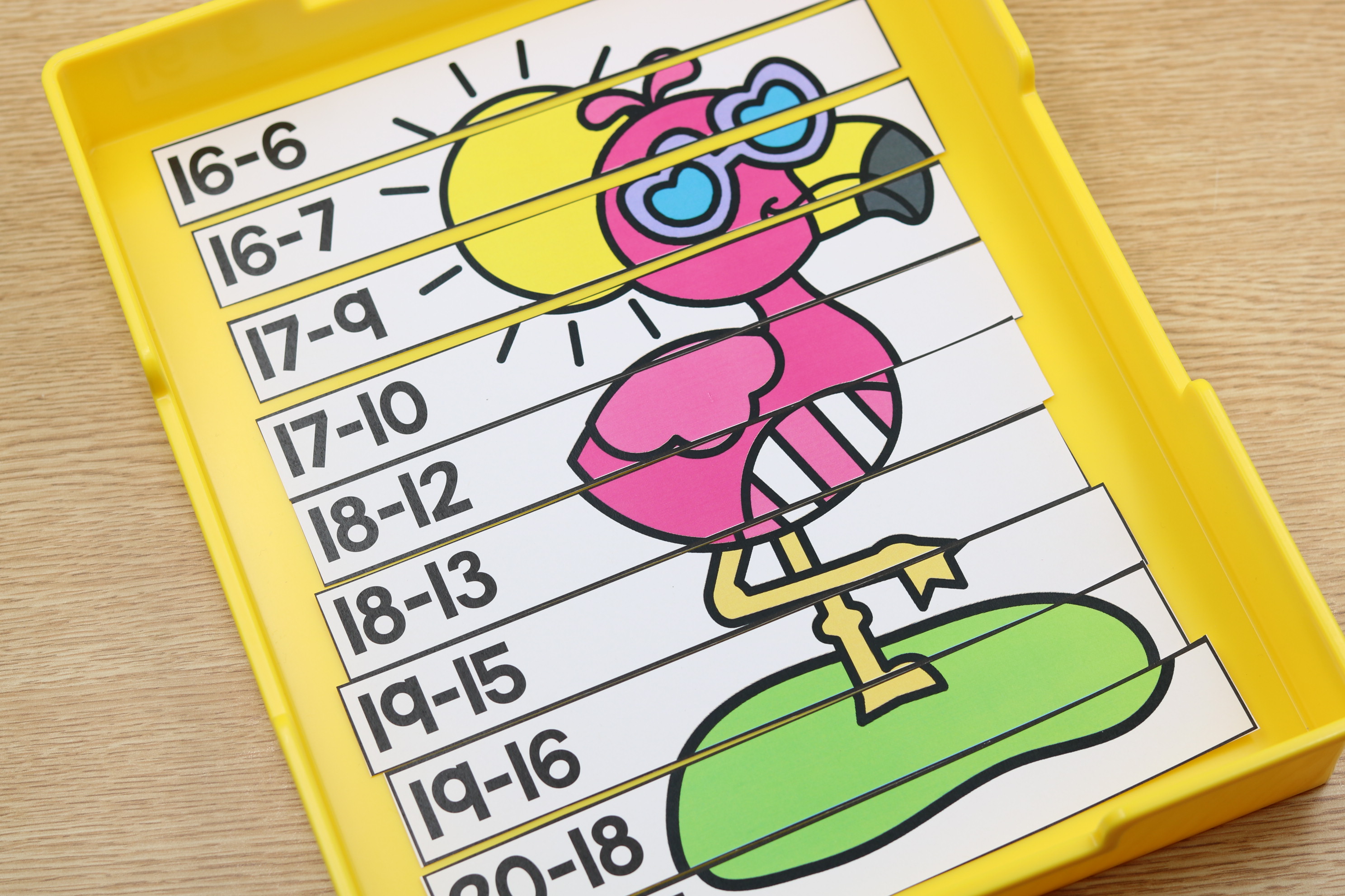 Free summer math puzzles