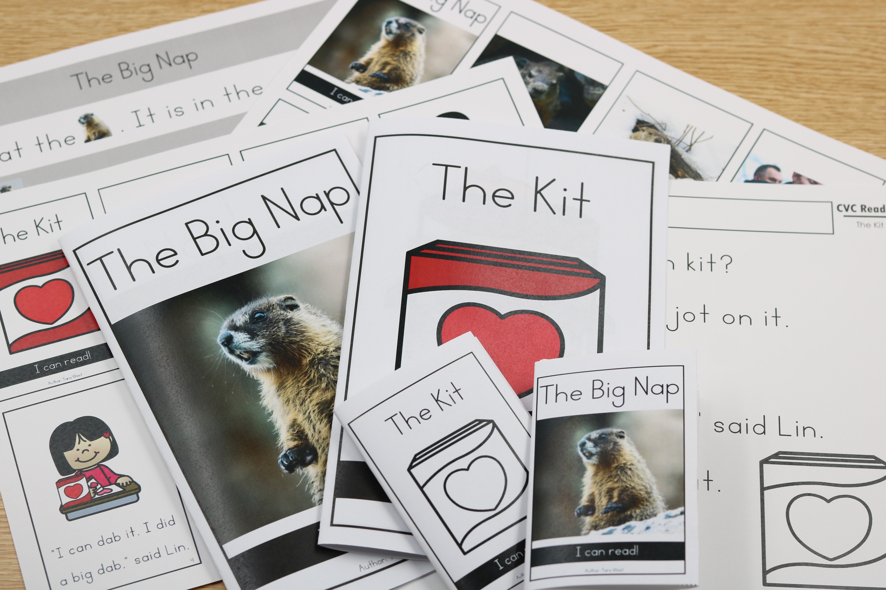 February decodable books free download for small-group phonics instruction