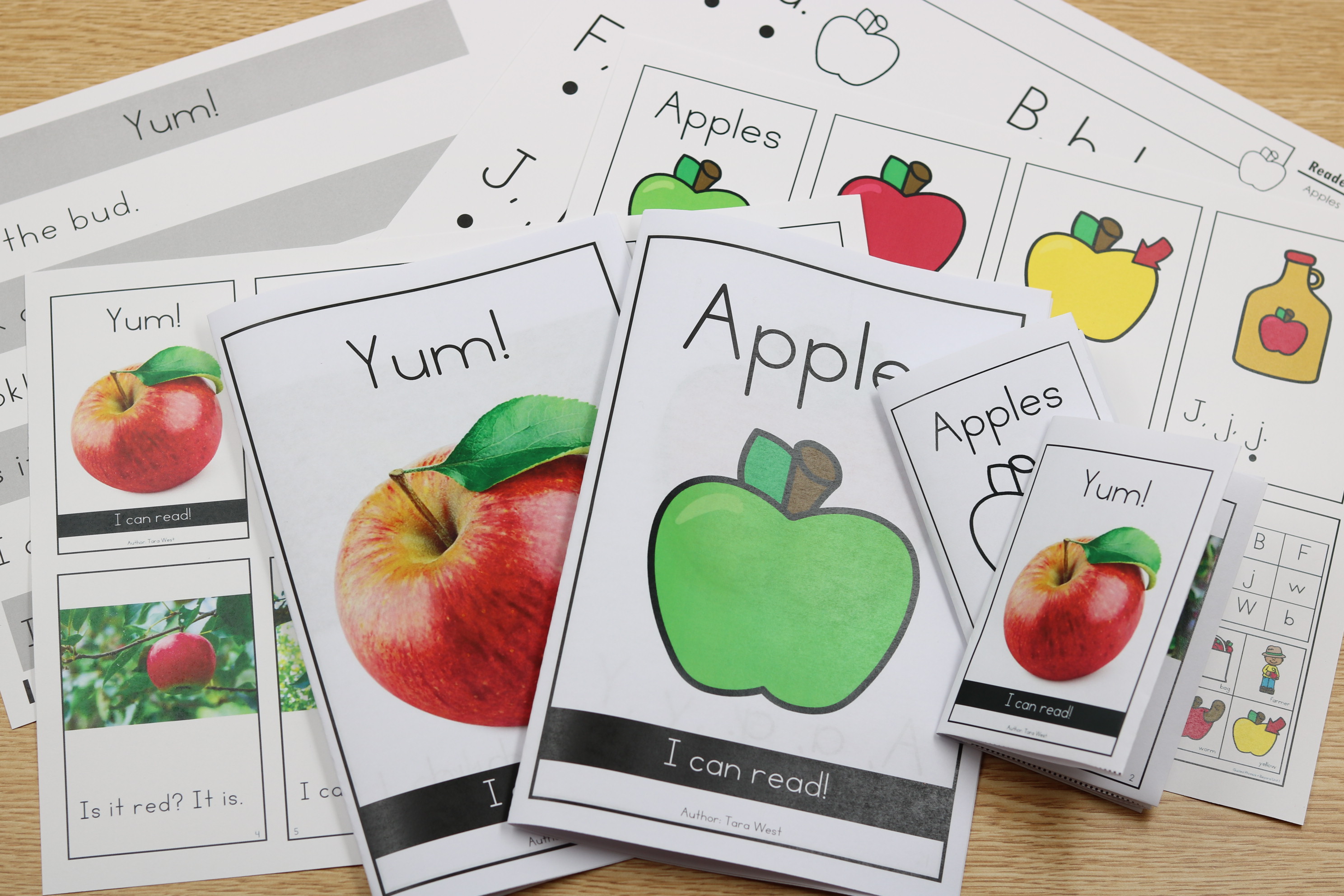 Apple Decodable Books – Alphabet & CVC Early Readers
