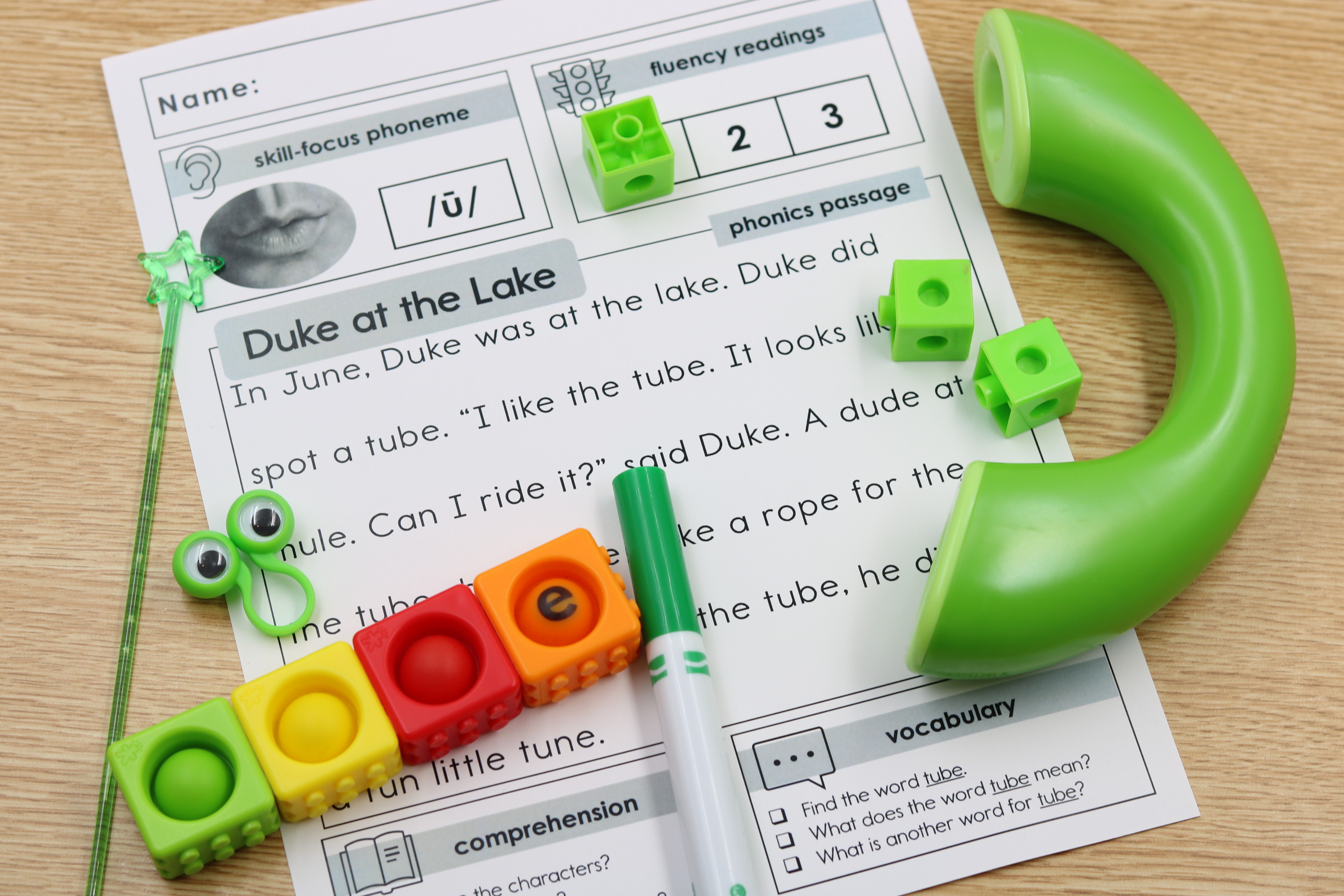 CVCE Big 5 Decodable Passages – Science of Reading Fluency and Comprehension