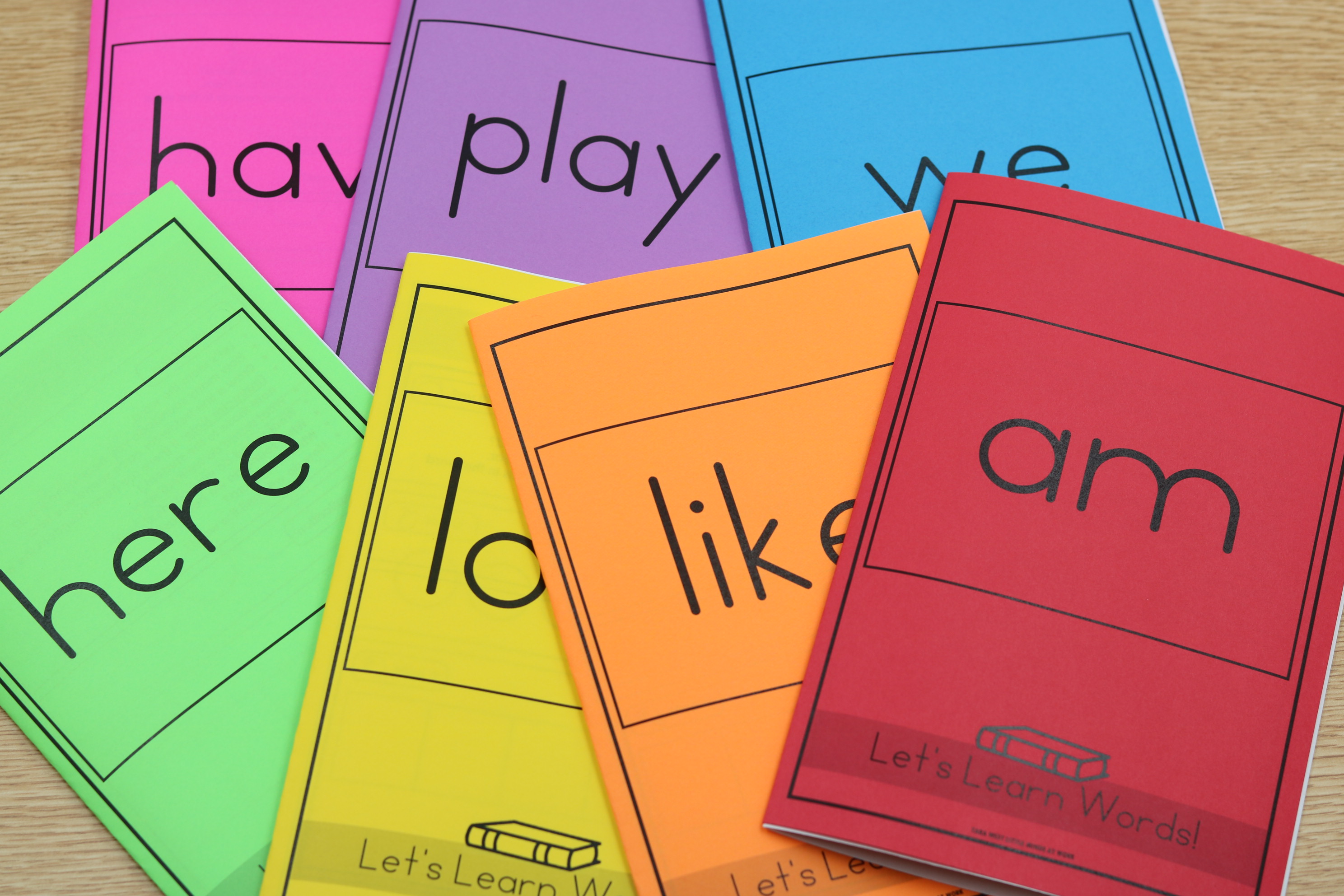 Free Science of Reading high frequency word booklets for irregular and heart words