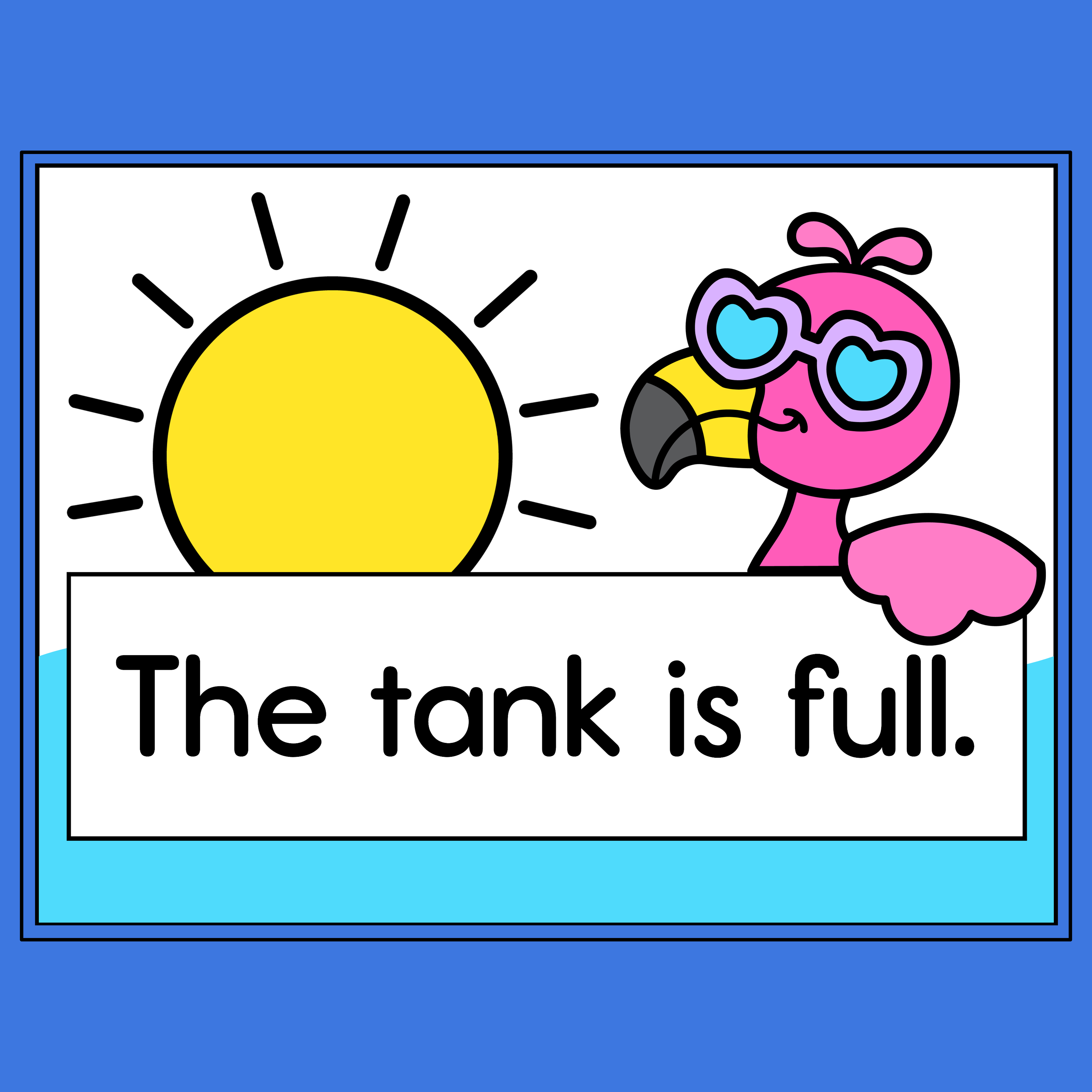 June flamingo summer fluency digital slides free download