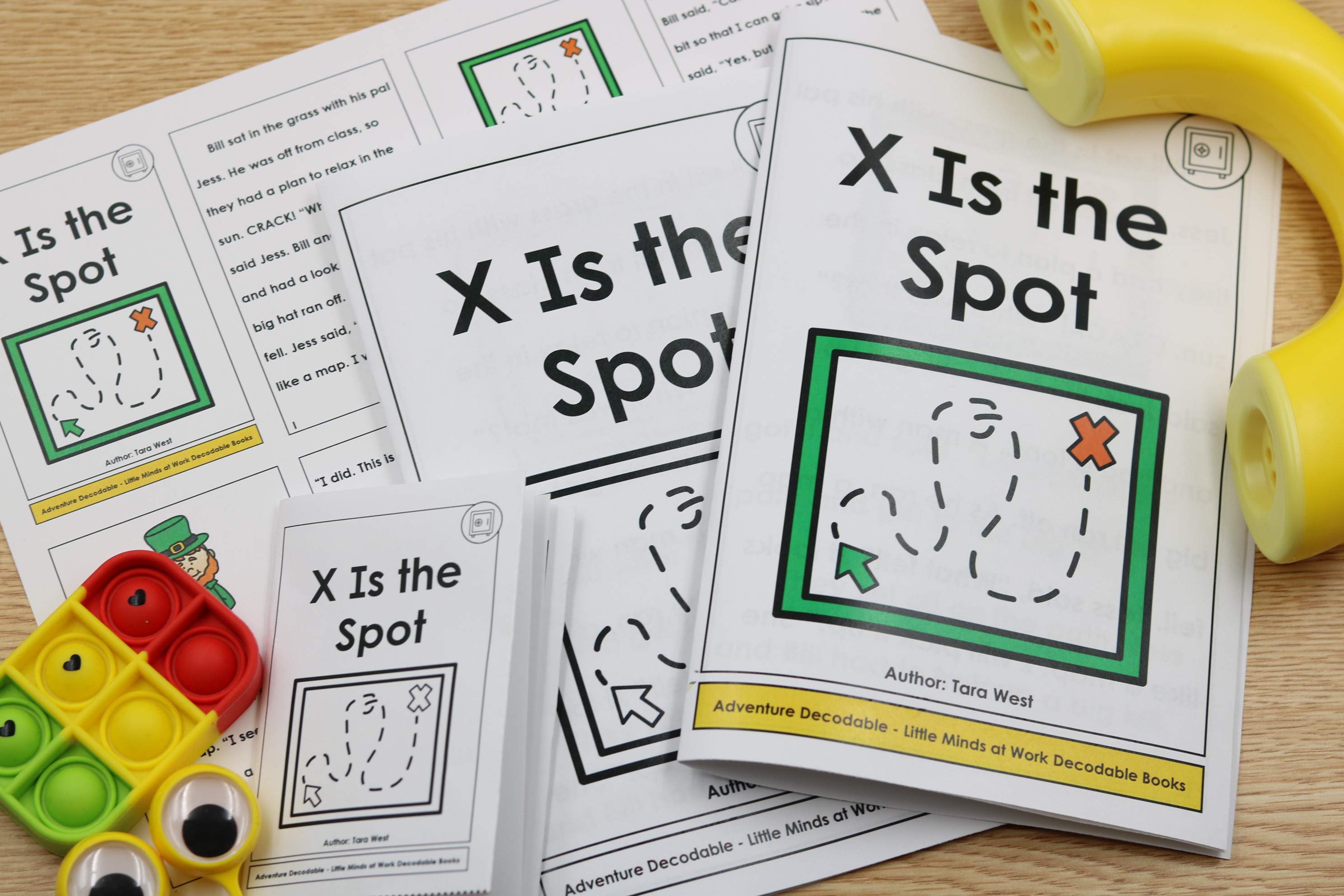 March St. Patrick’s Day decodable chapter book printable