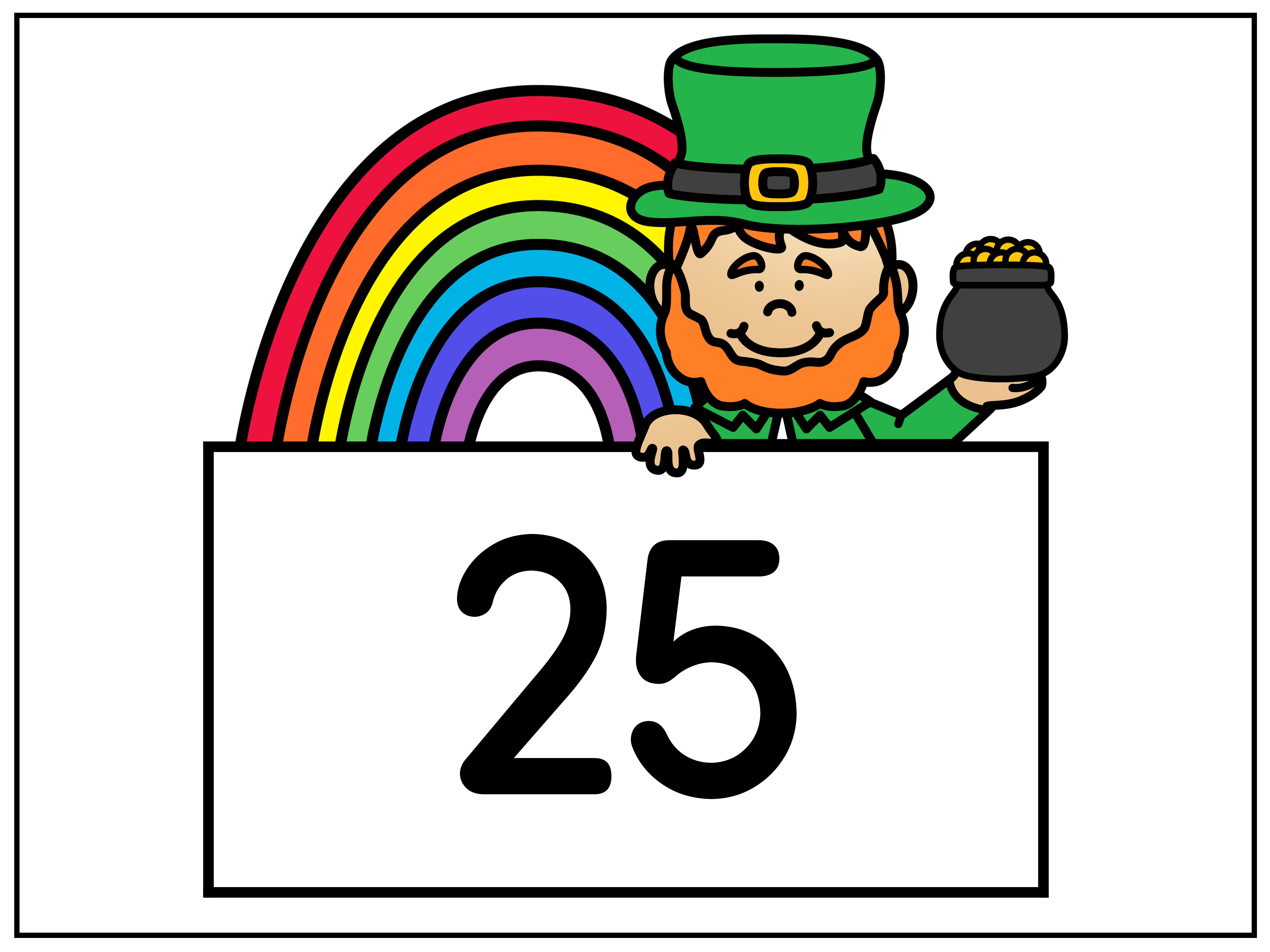 March digital numbers review slides for numbers 1 to 100