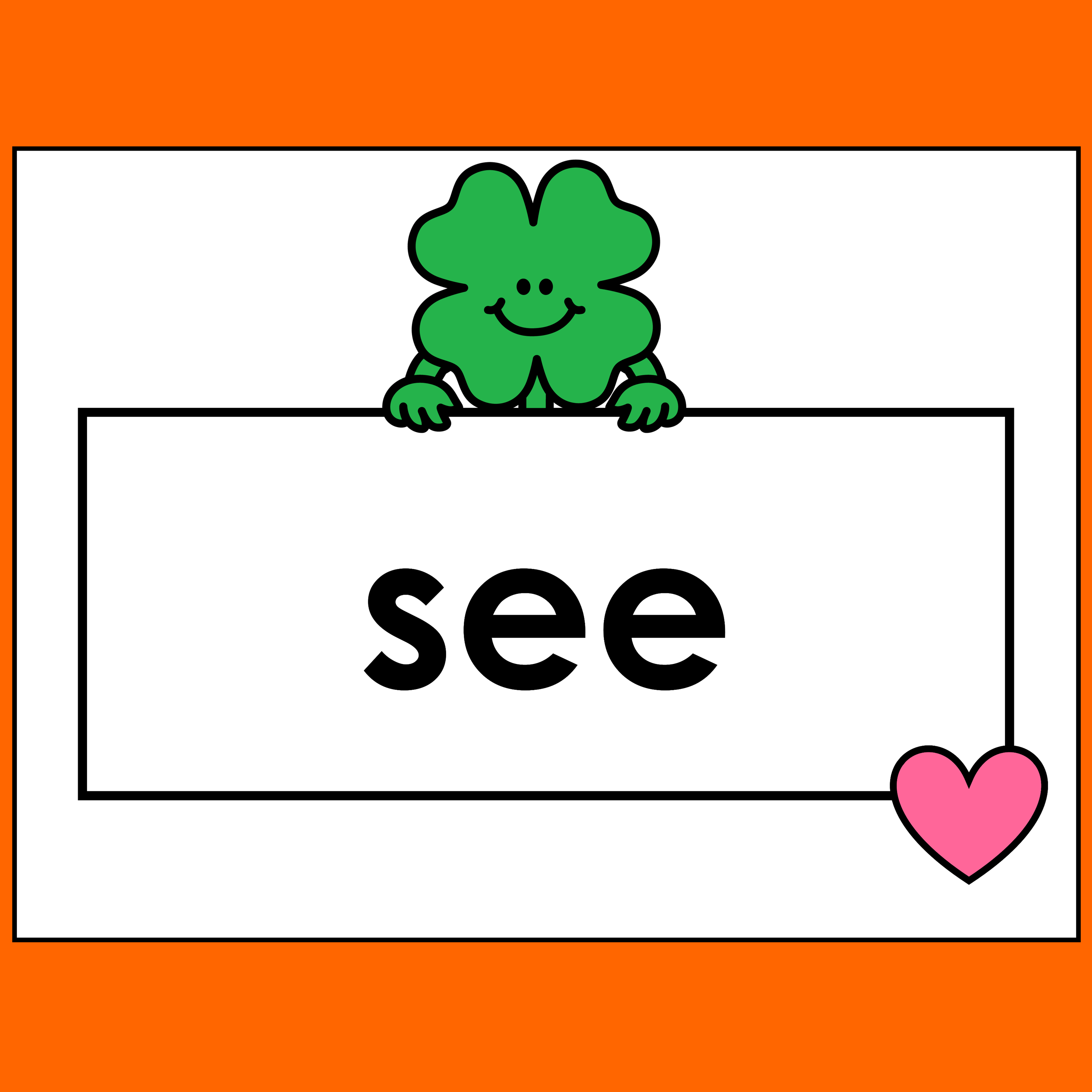 March St Patrick’s Day high frequency words digital slides