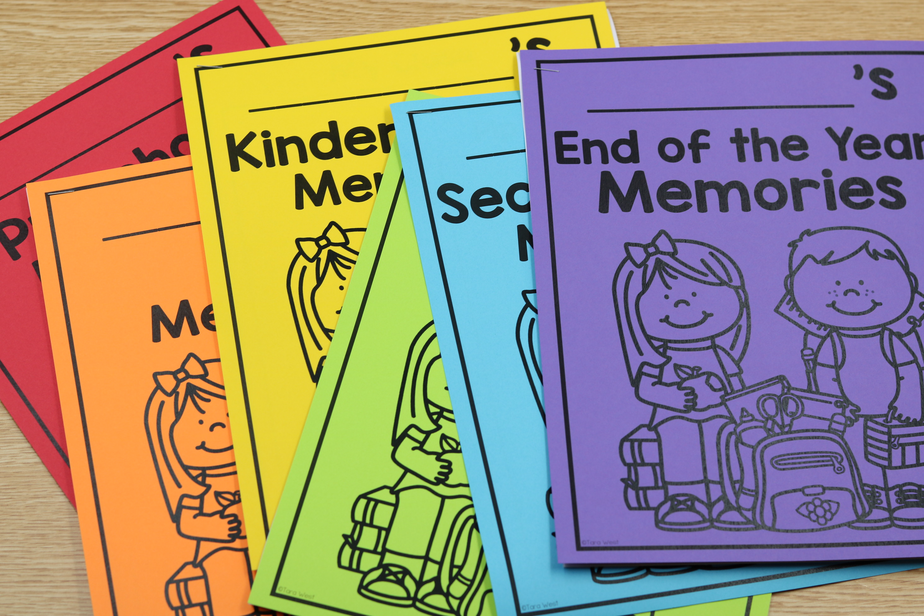 May Summer End of Year Memory Book Freebie - Multiple Grade Levels