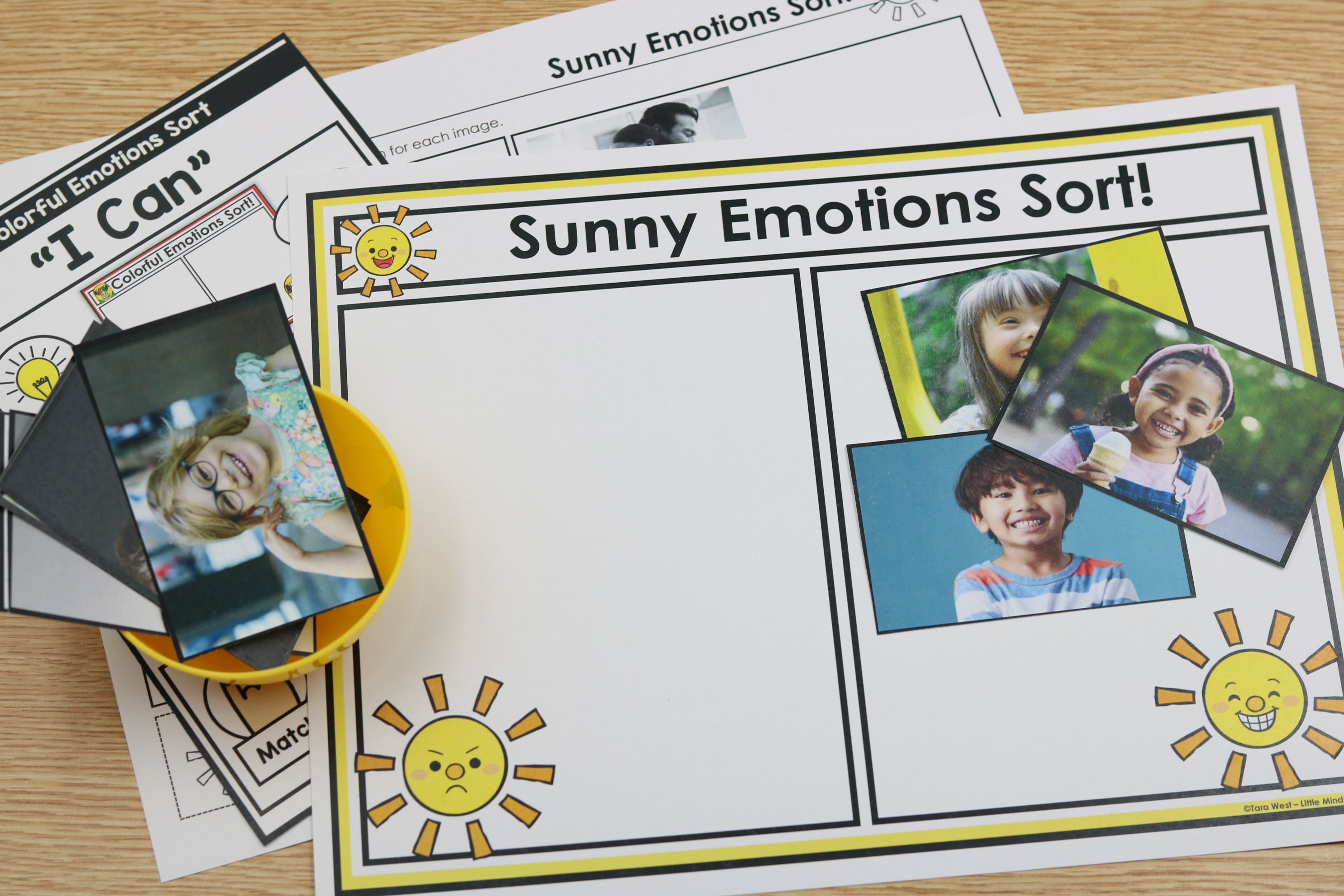 May emotions sort freebie summer social emotional learning activity